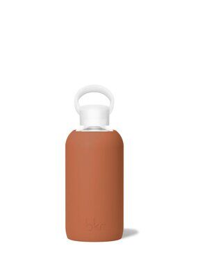BKR Glass Water Bottle Fox Terracotta Brown 16oz/500ml